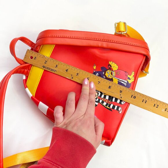 McDonald's Loungefly Ronald McDonald mini backpack - Picture 6 of 6